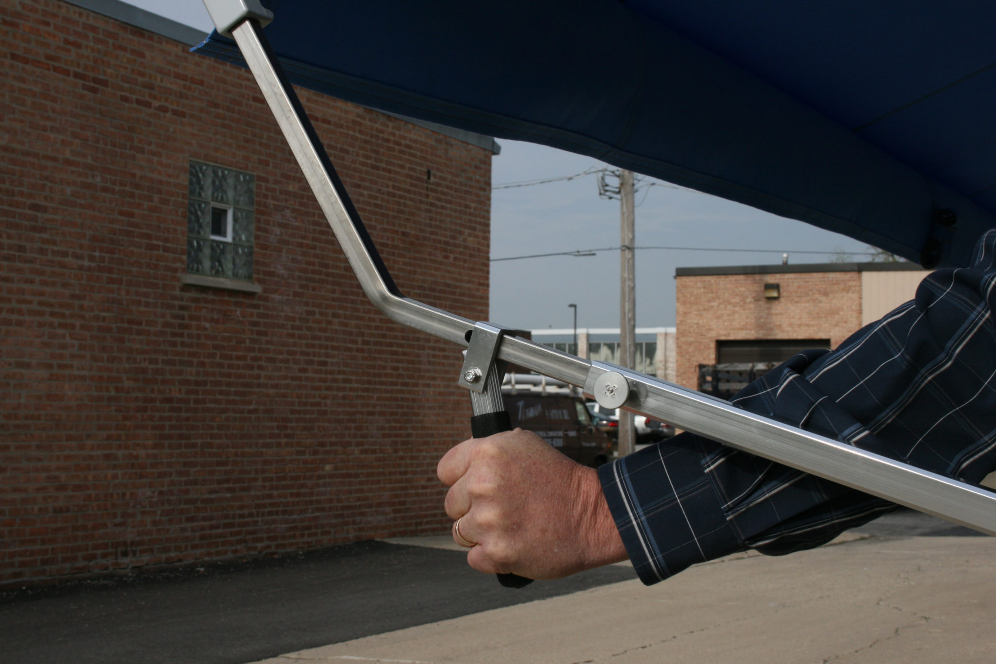 Lift Handles Awnings by Zip Dee